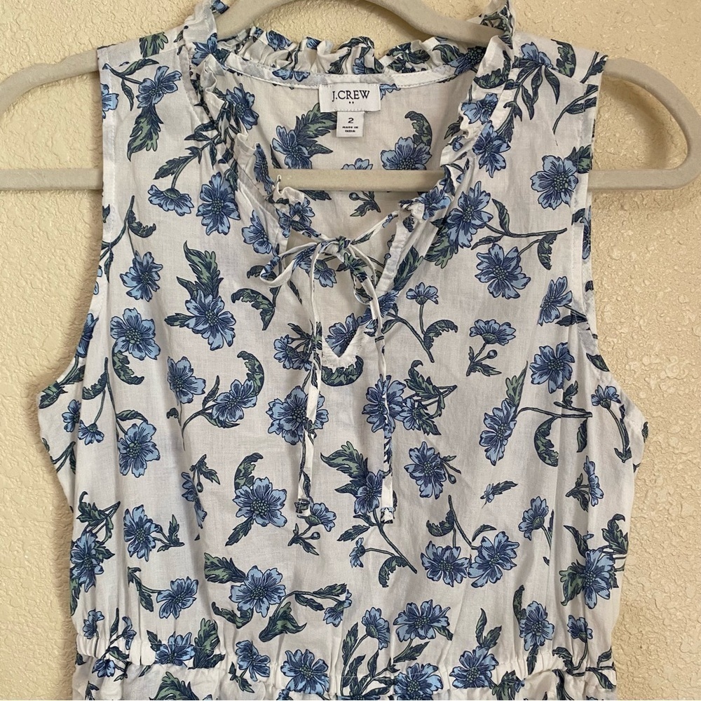 J. Crew Floral Sleeveless Maxi Dress - Picture 2 of 10